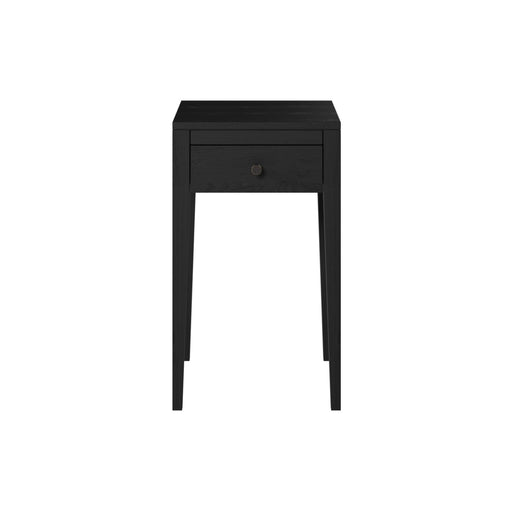 Radford Bedside | Black | 1 Drawer-Cheshire Furniture Outlet