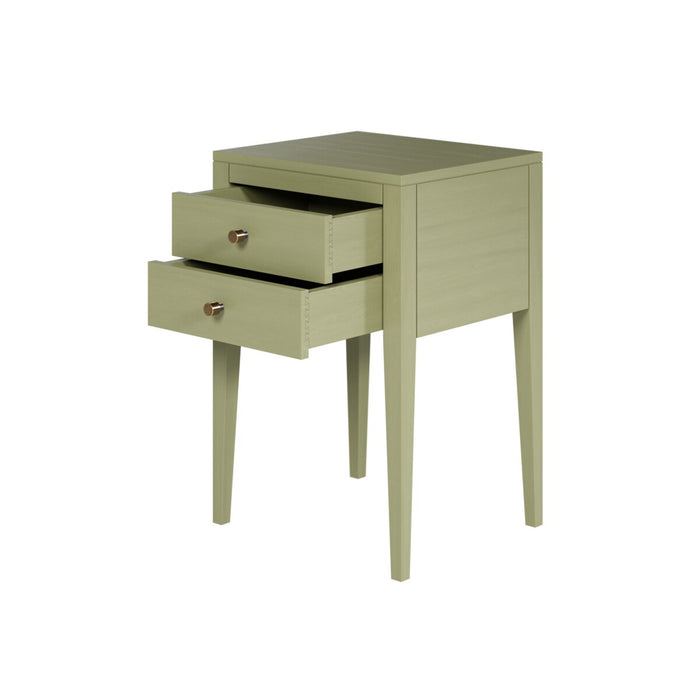 Radford Bedside | Lichen | 2 Drawers-Cheshire Furniture Outlet