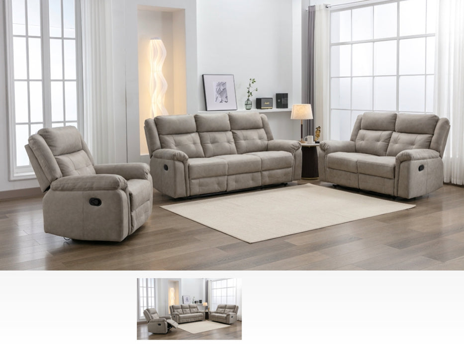 Berkeley 3+1+1 Suite Light Grey