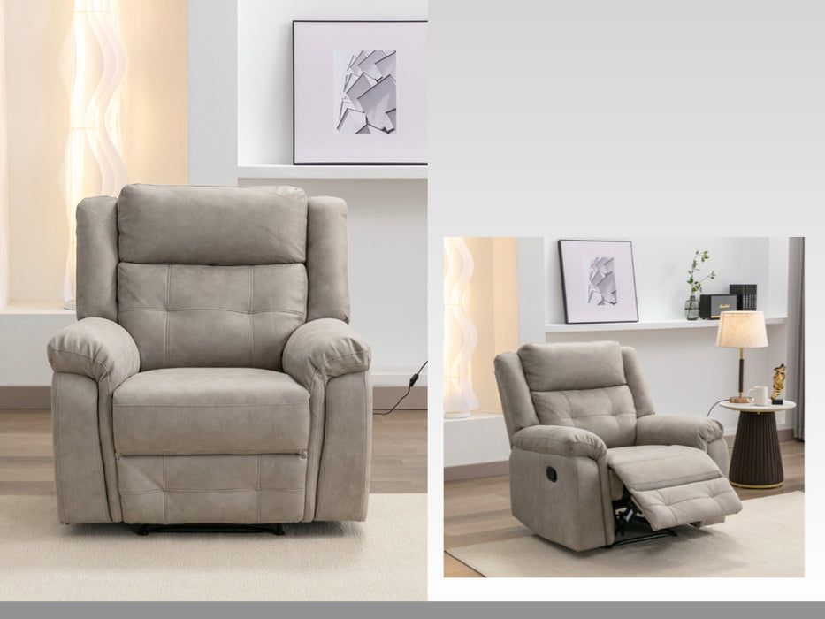 Berkeley 3+1+1 Suite Light Grey