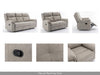 Berkeley 3+2 Suite Light Grey