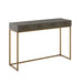 Hampton Console Table | Grey Shagreen-Cheshire Furniture Outlet
