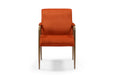 Campden Club Chair – Rust Orange-Cheshire Furniture Outlet