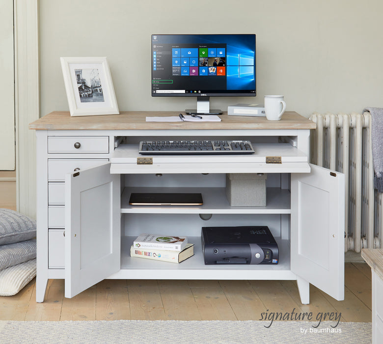 Signature Hidden Home Office Desk