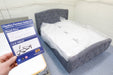 Pebble Double Bed And Mattress-Cheshire Furniture Outlet