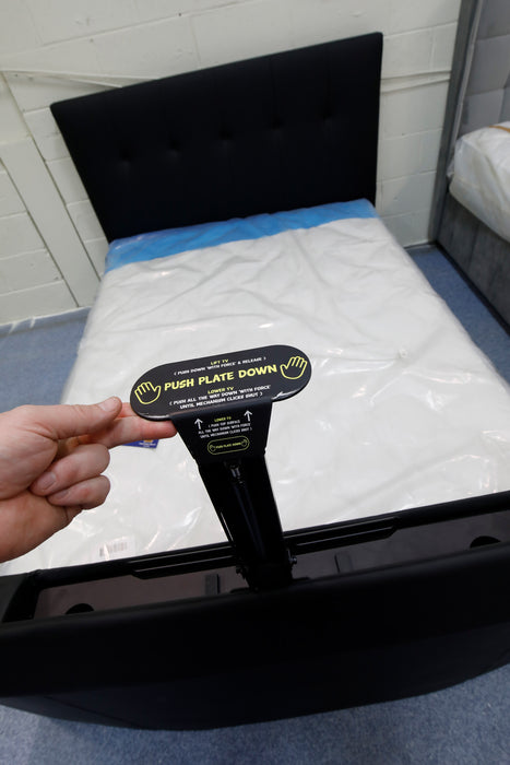 Midnight Double TV Bed And Mattress-Cheshire Furniture Outlet