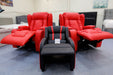 Crimson Manual Recliner Armchair With Heat And Massage-Cheshire Furniture Outlet