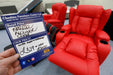 Crimson Manual Recliner Armchair With Heat And Massage-Cheshire Furniture Outlet