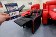 Racer Stripe Childs Recliner-Cheshire Furniture Outlet