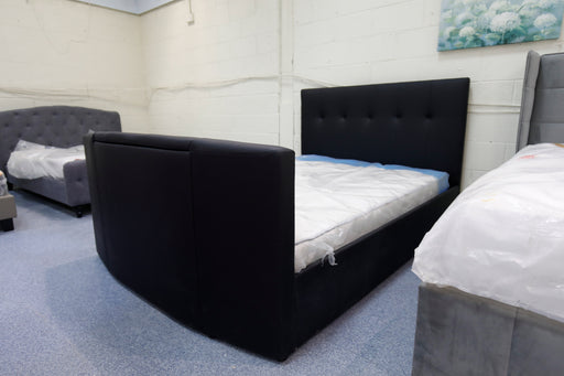 Midnight Double TV Bed And Mattress-Cheshire Furniture Outlet