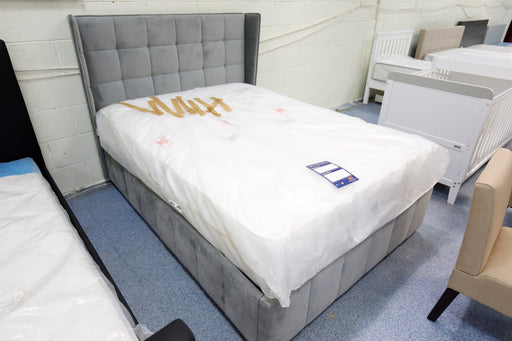 Wing Back And Relax Double Bed And Mattress-Cheshire Furniture Outlet