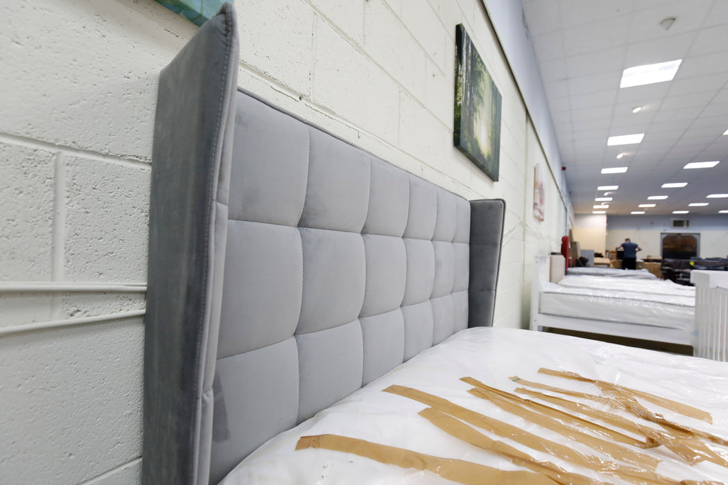 Wing Back And Relax Double Bed And Mattress-Cheshire Furniture Outlet