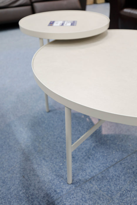 Ivory Serenity Nest Of Tables-Cheshire Furniture Outlet
