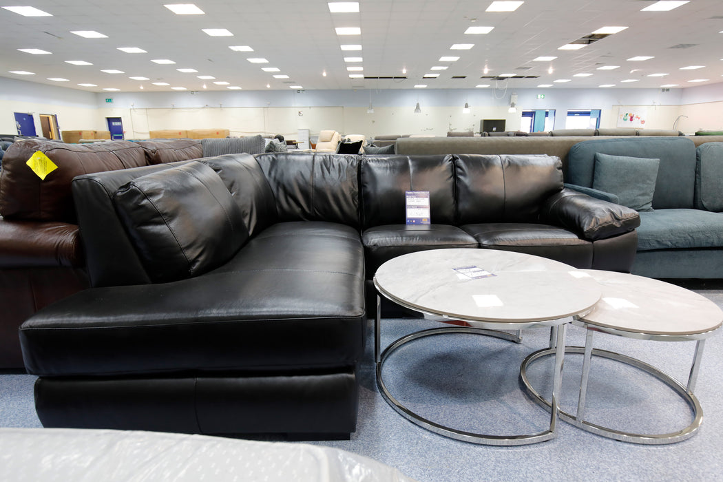Midnight Luxe Corner Sofa-Cheshire Furniture Outlet