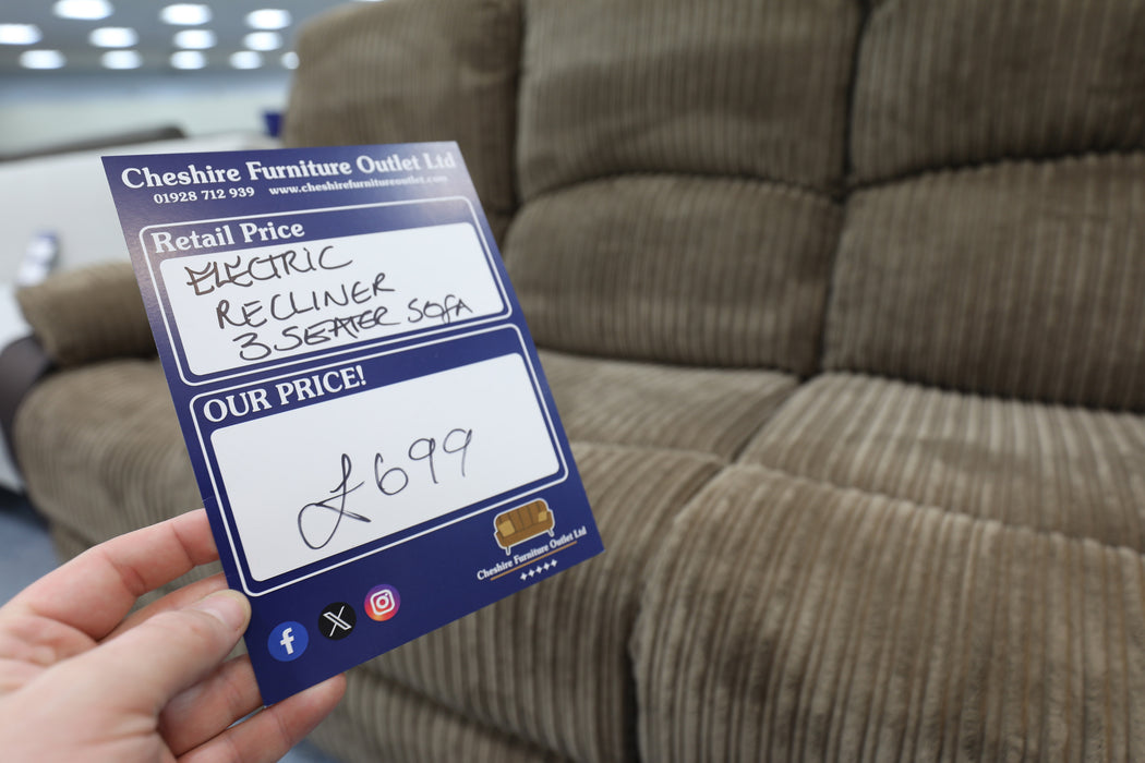 Recline and Comfort 3 Seater Sofa-Cheshire Furniture Outlet