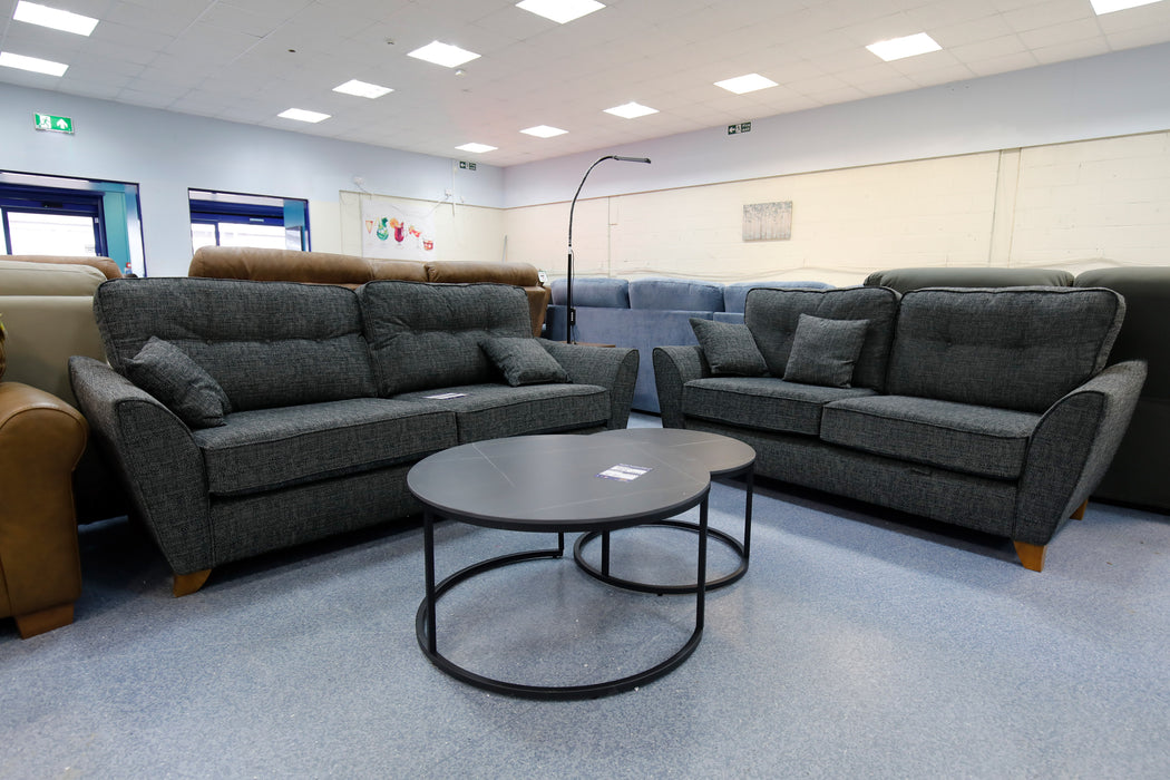 Charcoal Relax 3 & 2 Sofa