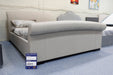 Sleigh Comfort King size Bed and Mattress-Cheshire Furniture Outlet