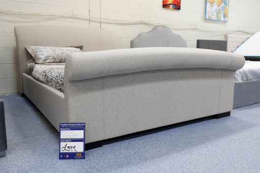 Sleigh Comfort King size Bed and Mattress-Cheshire Furniture Outlet