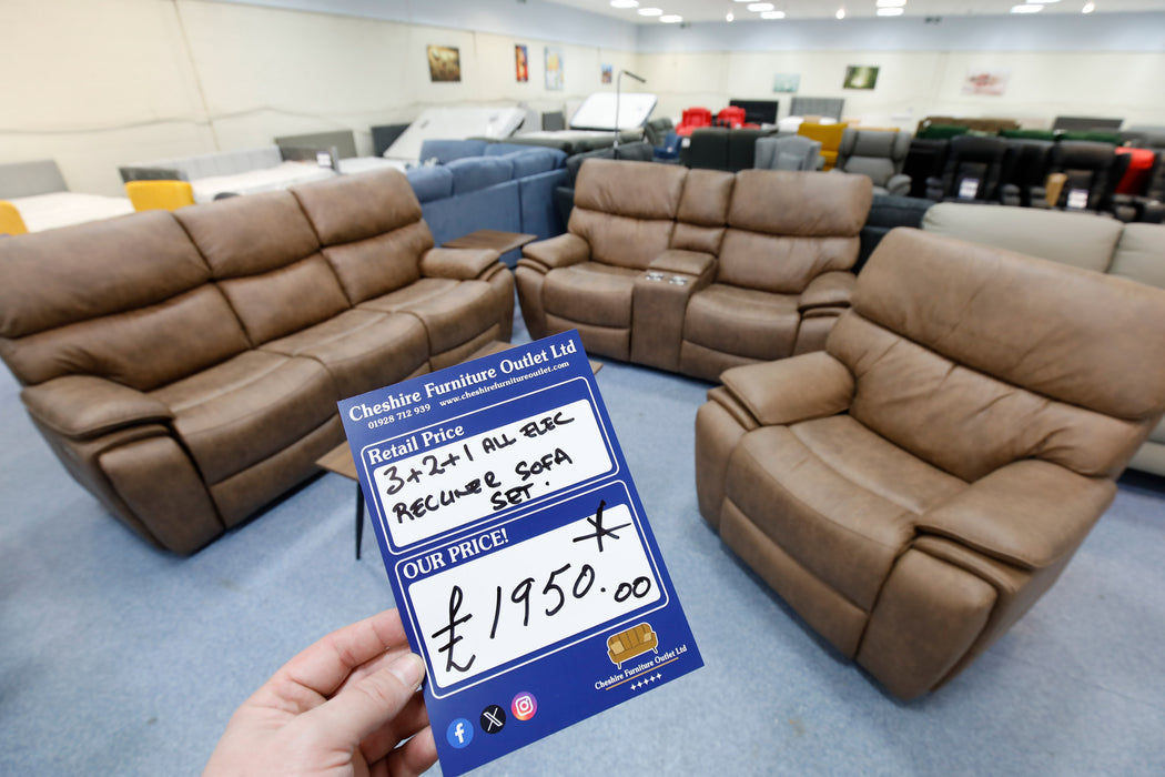 Luxor Recline Sofa Set