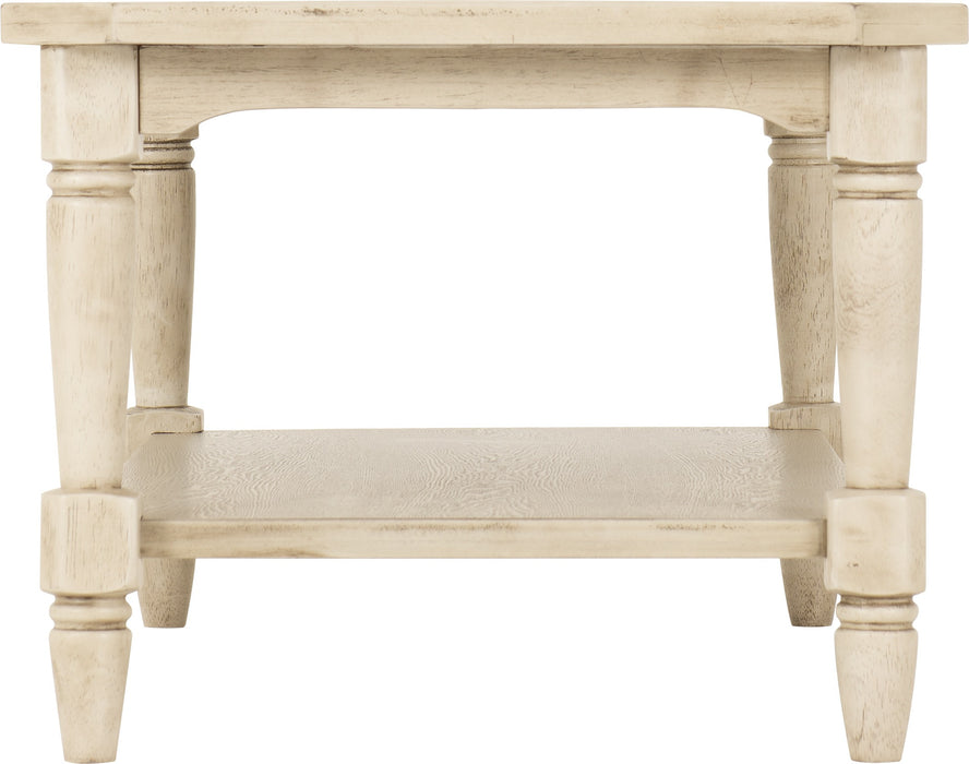 Chantilly French Style Wooden Coffee Table, Cream