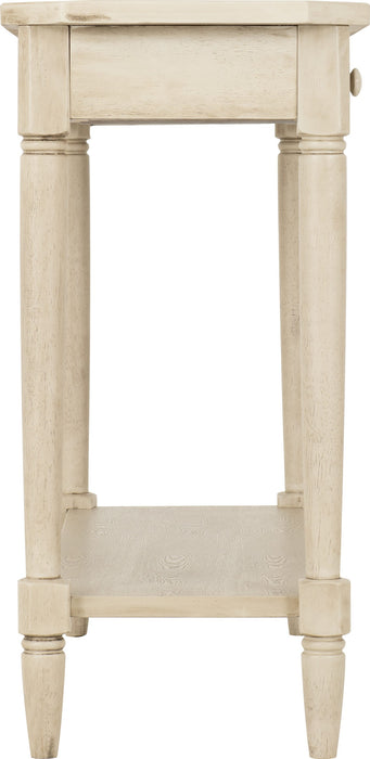 Chantilly French Style 1 Drawer Console Table with Curved Legs