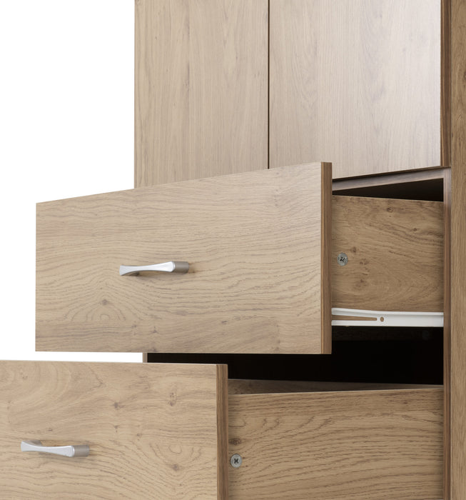 Charles 2 Door 2 Drawer Wardrobe