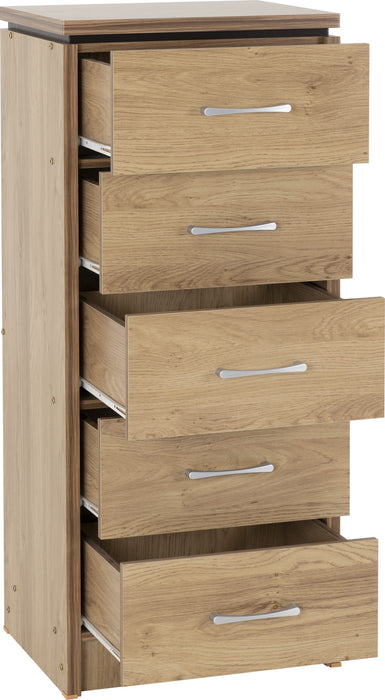 Charles 5 Drawer Narrow Chest