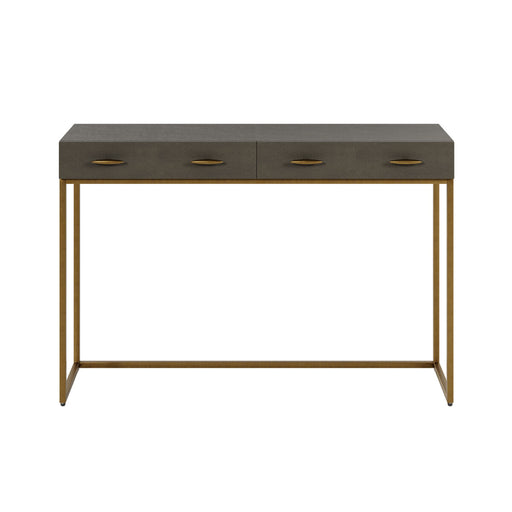 Hampton Console Table | Grey Shagreen-Cheshire Furniture Outlet