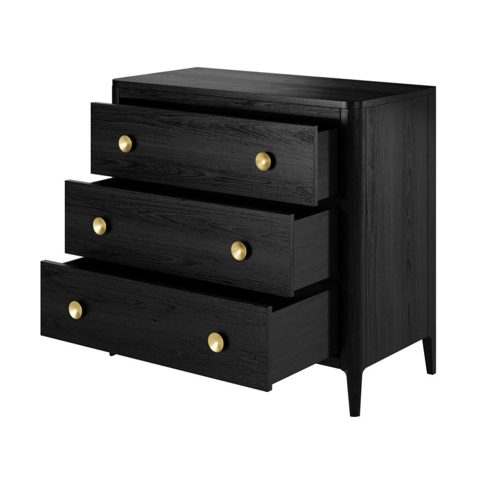 Abberley Chest of Drawers | Black-Cheshire Furniture Outlet