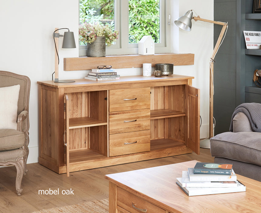 Mobel Oak Large Sideboard