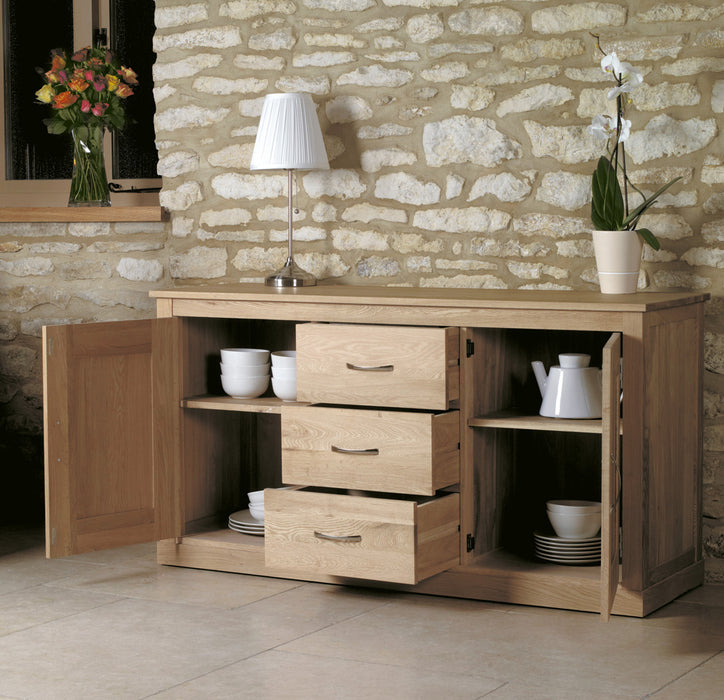 Mobel Oak Large Sideboard