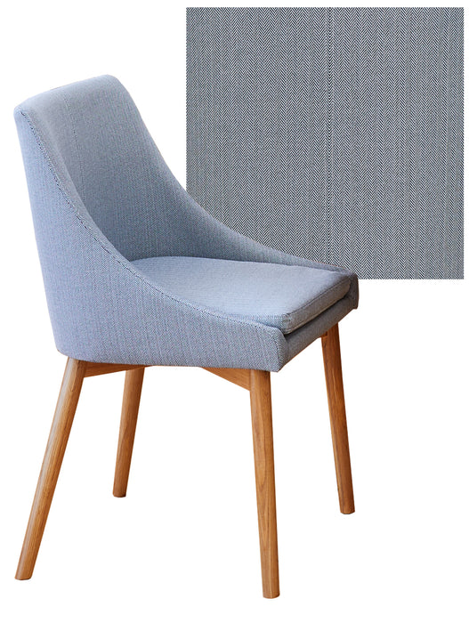 Oak Grey Chair (Pack of two)