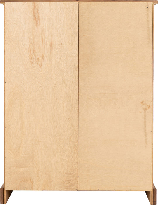 Corona 1 Door 4 Drawer Low Wardrobe