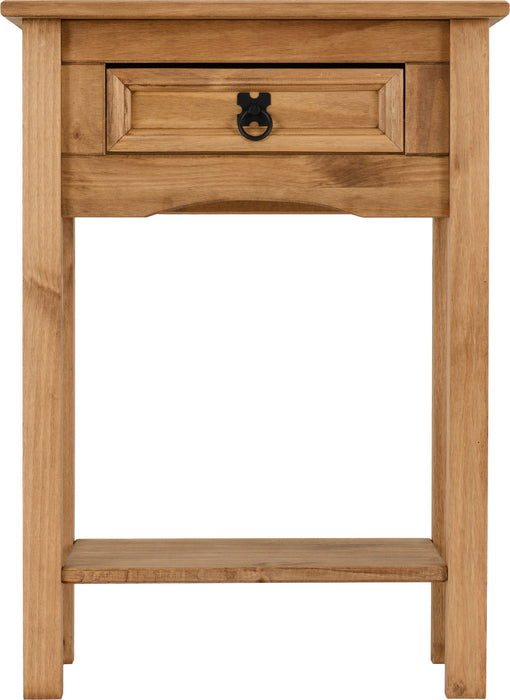 Corona 1 Drawer Console Table With Shelf