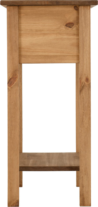 Corona 1 Drawer Console Table With Shelf