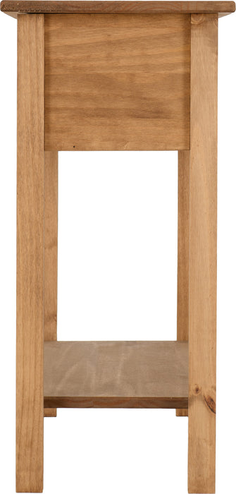 Corona 2 Drawer Console Table With Shelf