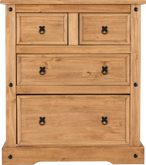 Corona 2 + 2 Drawer Chest
