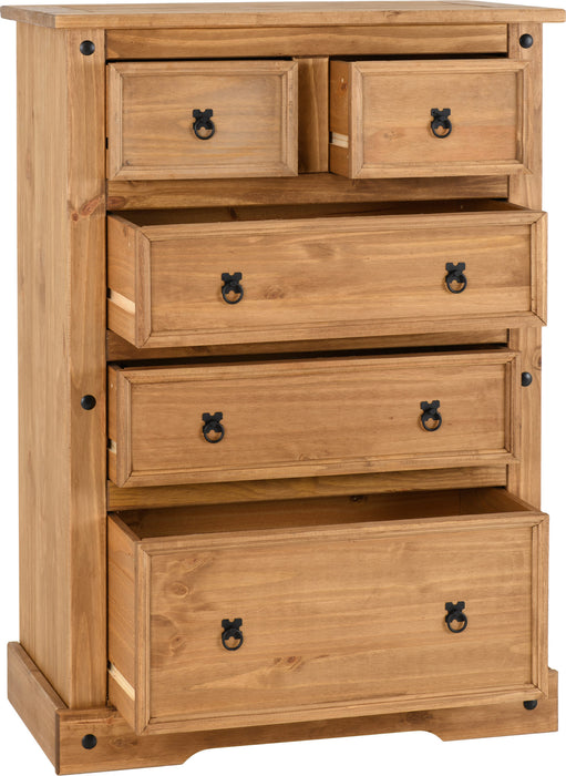 Corona 3 + 2 Drawer Chest