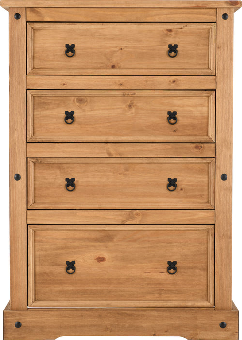 Corona 4 Drawer Chest