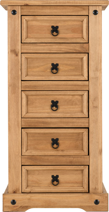 Corona 5 Drawers Narrow chest