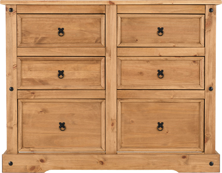 Corona 6 Drawer Chest