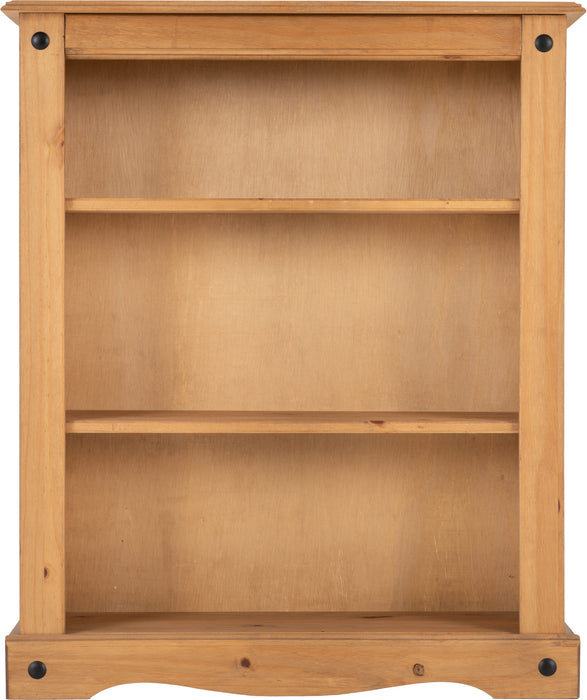Corona Low Wooden Bookcase