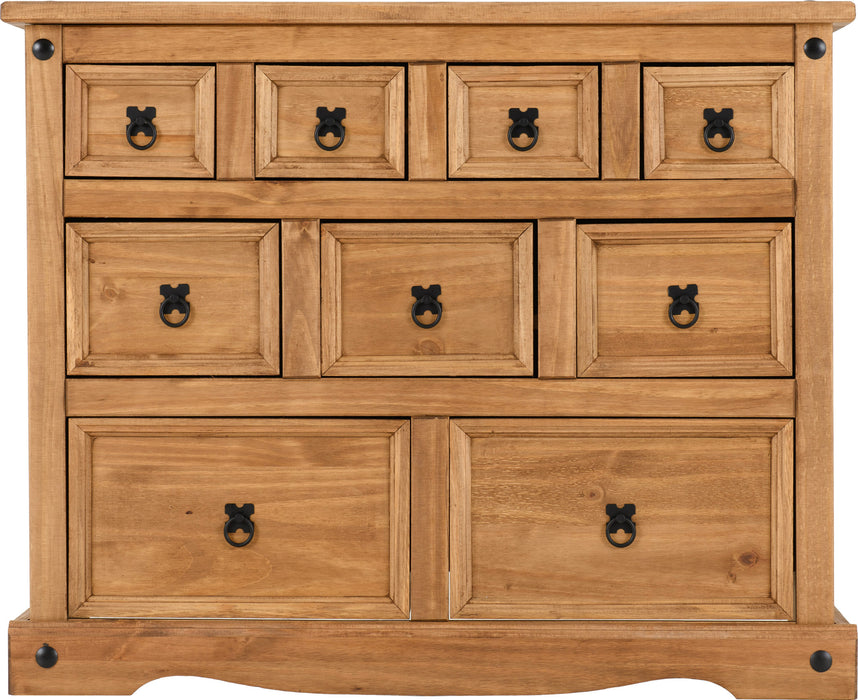 Corona 4 + 3 + 2 Drawer Merchant Chest