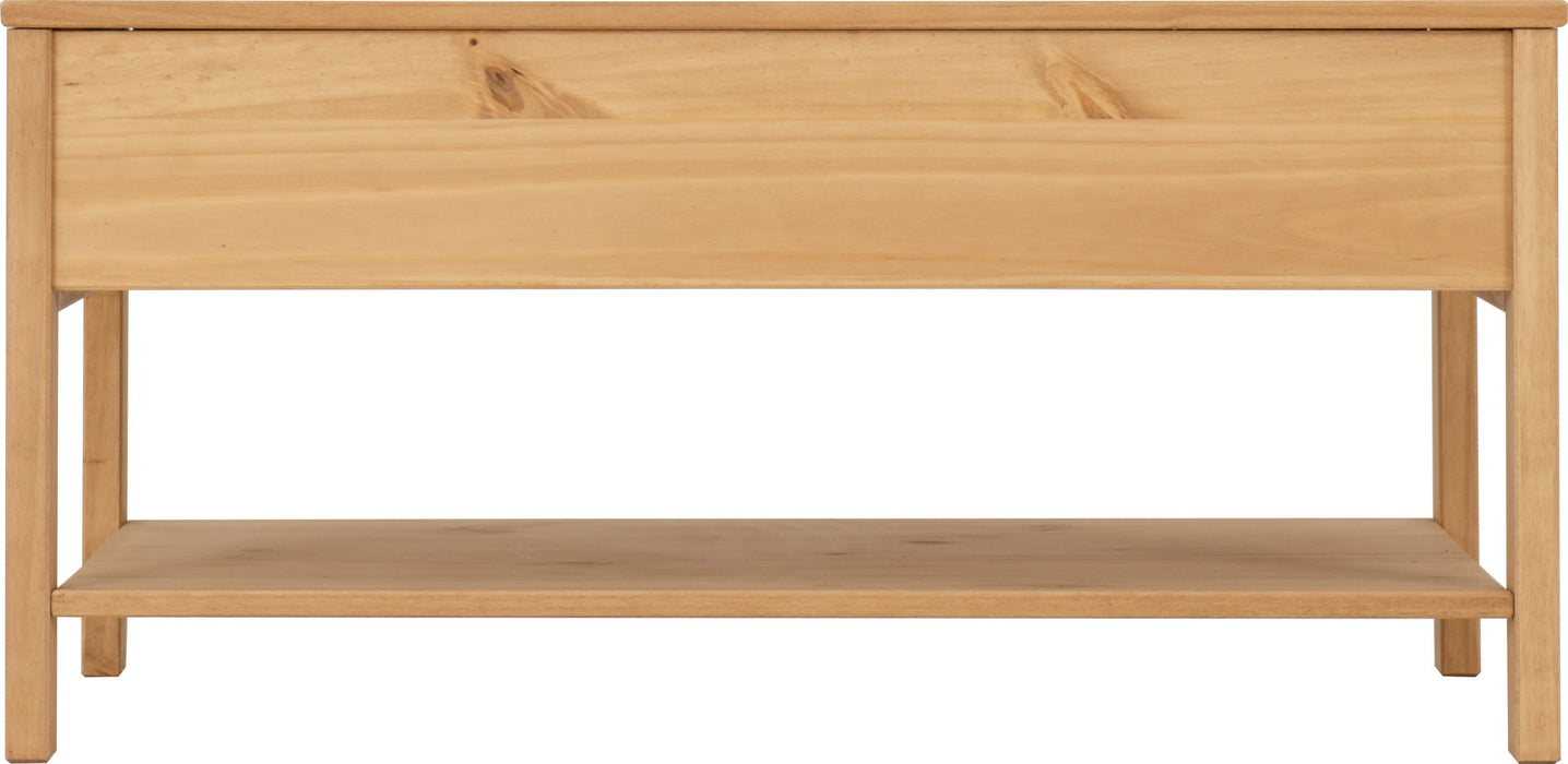 Corona Rattan 2 Drawer Coffee Table