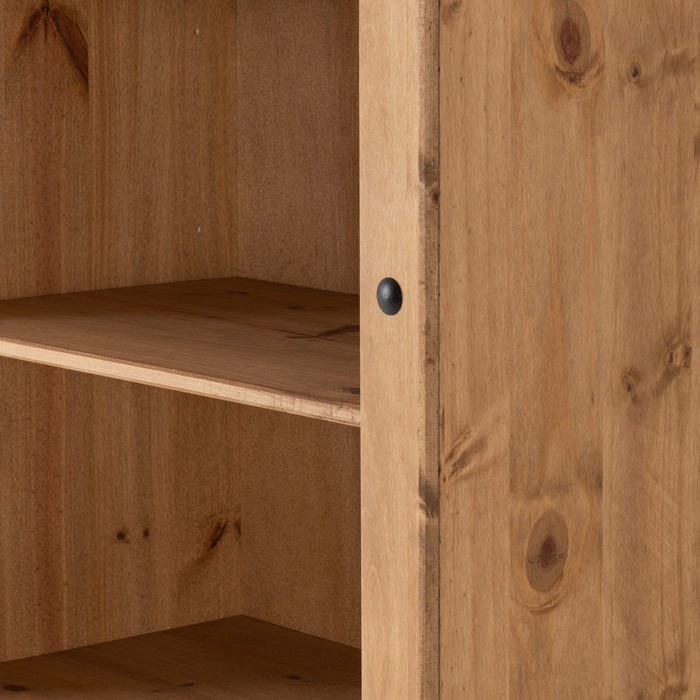 Corona Tall Wooden Bookcase