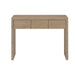Wickham Ribbed Oak Desk-Cheshire Furniture Outlet