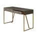 Hampton Desk | Grey Shagreen-Cheshire Furniture Outlet