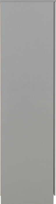 Dakota 2 Door Wardrobe - Light Grey