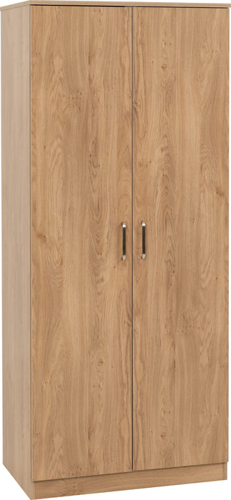Dakota 2 Door Wardrobe - Oak Effect