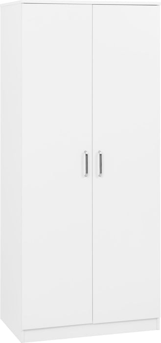Dakota 2 Door Wardrobe - White